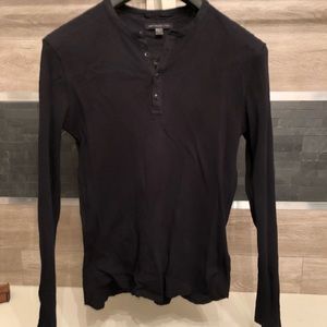 John Varvatos thermal Henley Medium